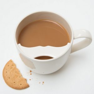 Tasse à Moustache avec rebord Protecteur - Captain Fawcett