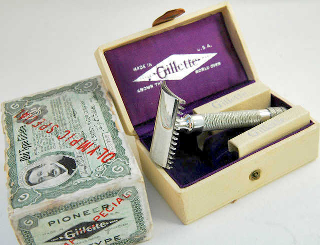 Rasoir Gillette Pioneer Olympic set